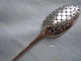 The Tea Strainer, or Mote Spoon, was a fashionable accessory for serving tea