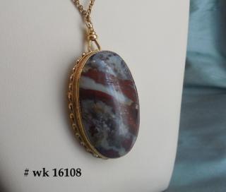 as a pendant (chain sold separately)