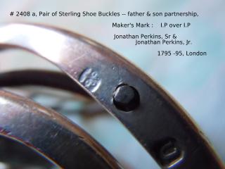FATHER-&-SON Silversmiths Jonathan Perkins Sr. & Jonathan Perkins Jr.