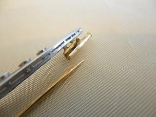 Detail: "Trombone" lock