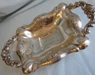 BERLIN CIRCA 1846 SILVER CHALLAH DISH