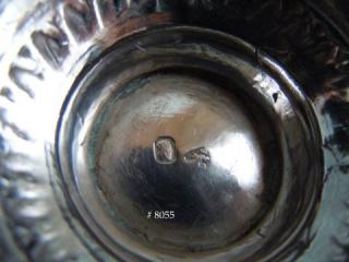 Hallmark & Maker mark beneath cup