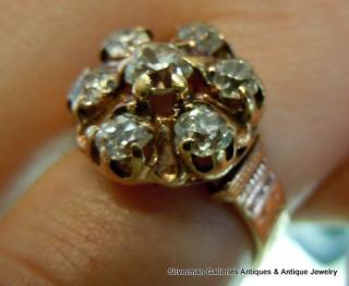 ROSETTE CLUSTER Diamonds Ring