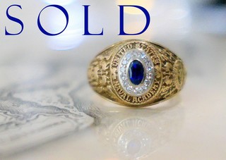 1948 U.S. NAVAL ACADEMY "Sweetheart" Ring