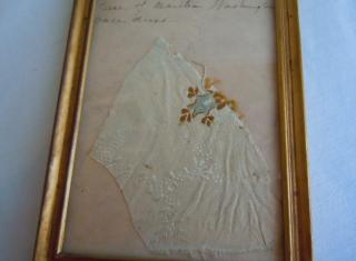 Piece of Martha Washington's Ball dress