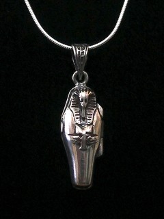 PHARAOH MUMMY in SARCOPHAGUS