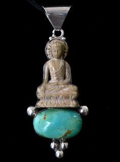 Seated Buddha on Lotus Throne