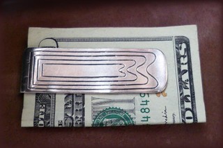 HANS HANSEN Danish Sterling Money Clip # 806