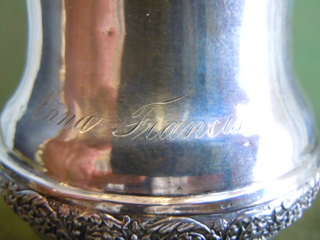 "Anna Francis" engraved