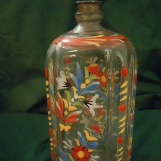 BRIDE'S BOTTLE, or Spirits Bottle