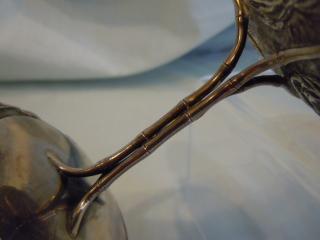 Bamboo-pattern triple stem