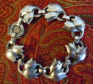 Georg Jensen "Tulips" Bracelet