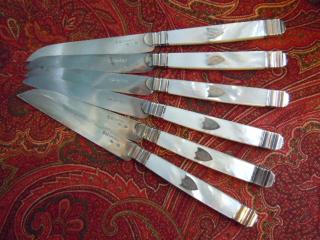 FRUIT KNIVES, Paris, set of six