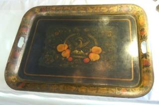 Tole Tray with American Themes