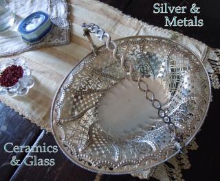 Silver, Metals, Ceramics, Glass