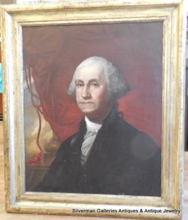 GEORGE WASHINGTON, attributed to American artist George P.A. Healy