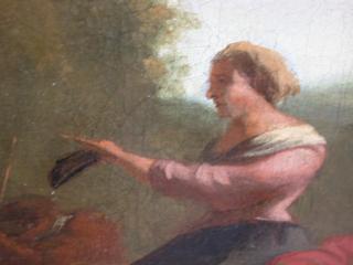 Detail of central Female Rider