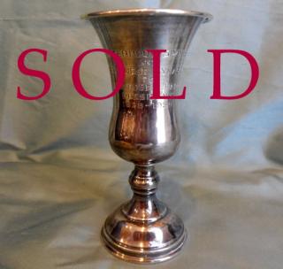 KIDDUSH CUP, "Spanish and Portuguese Synagogue...1938 - 1950"