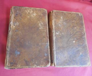2 volumes, original period calf bindings