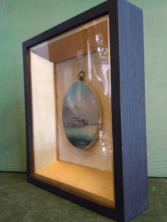 Side View of one Shadow box frame