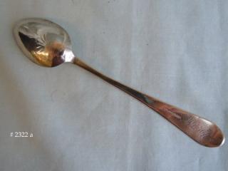 6-3/4" spoon, view from back
