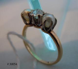 Old Mine Cut Diamond .30 carat, VS clarity, E-F-G color