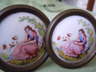 Pair of Cloak Pins, 1791-1805